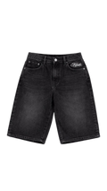 [Denim] Shorts Washed Black